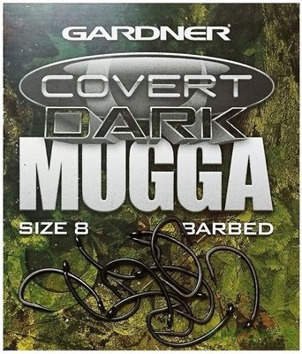 Гачок Gardner Covert Dark Mugga hooks barbed #12