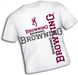 Футболка, #S T-Shirt, white, Browning 8922101 фото 1