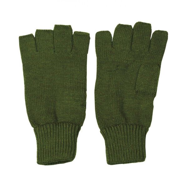 Рукавички Kombat UK Fingerless Gloves Оливковий