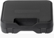 Кейс MEGAline пістолетний 245х177х71mm, пластиковий,кліпси, кубики к:чорний 14250152 фото 2
