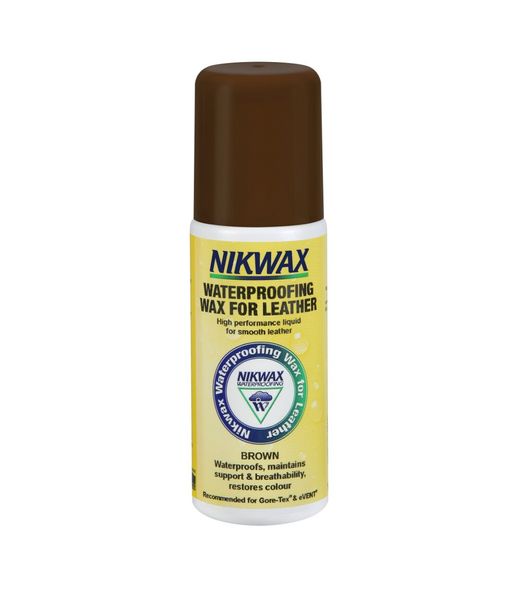 Просочення Nikwax Waterproofing Wax for Leather brown 125ml, NWWWLBr0125