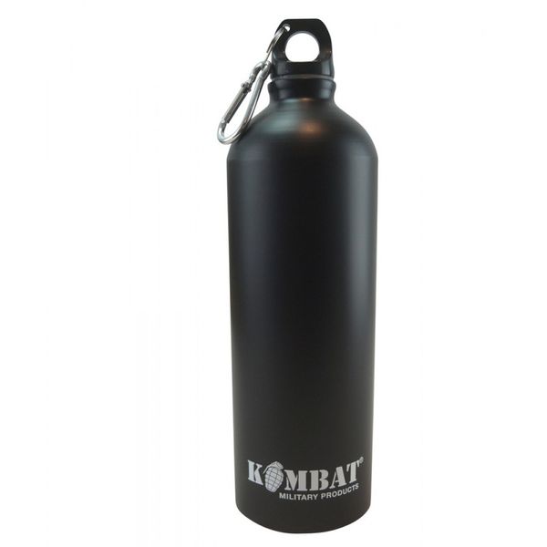 Фляга алюмінієва KOMBAT UK Aluminium Water Bottle 1л Чорний