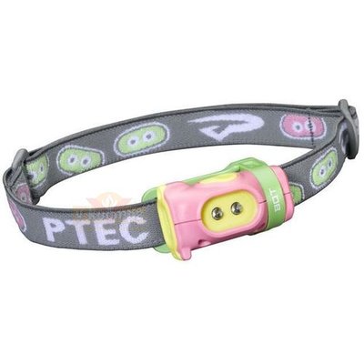 Фонарь налобный Princeton Tec Bot LED розовый/зеленый