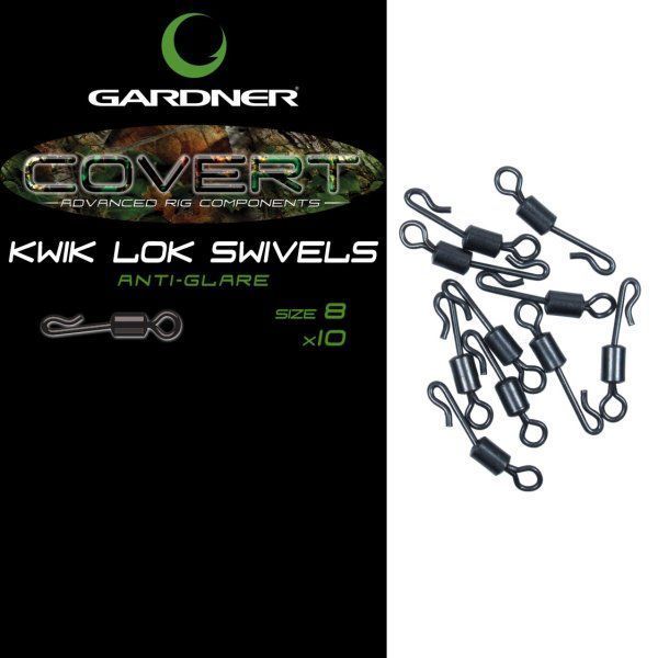Вертлюг Gardner Cover "Kwik-lok swivels"№8