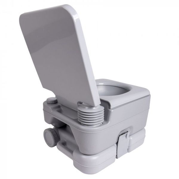 Биотуалет Bo-Camp Portable Toilet Flush 10л Grey (5502825), Серый, DAS301637