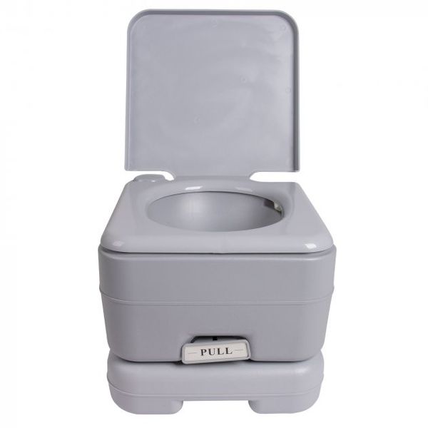 Биотуалет Bo-Camp Portable Toilet Flush 10л Grey (5502825), Серый, DAS301637