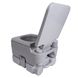 Біотуалет Bo-Camp Portable Toilet Flush 10л Grey (5502825) DAS301637 фото 21