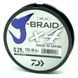 Шнур Daiwa J-Braid X4E 0,25mm 135m Dark Green (12741-025) 12741-025 фото 3