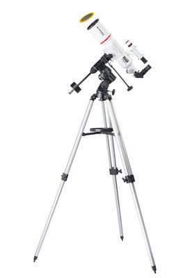 Телескоп Bresser Refractor 90/500 EQ3 с солнечным фильтром (4690509), Белый