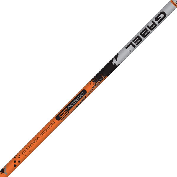Палки для скандинавской ходьбы Gabel X-1.35 Black/Orange 125 (7008361141250)