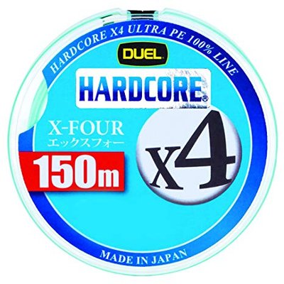 Шнур Duel Hardcore X4 150m Green 8kg 0.171mm #1.0 (H3275-MG)