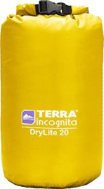 Гермомешок Terra Incognita DryLite 10 желтый