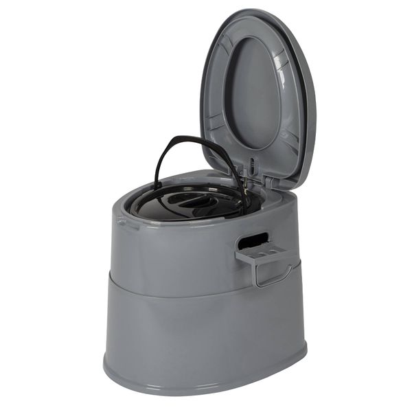 Биотуалет Bo-Camp Portable Toilet Comfort 7 литров серый, Серый