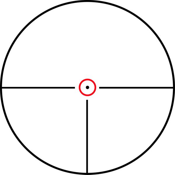 Оптичний приціл KONUS KONUSPRO M-30 1-6x24 Circle Dot IR