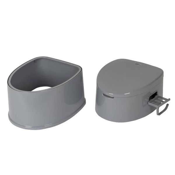 Биотуалет Bo-Camp Portable Toilet Comfort 7 литров серый, Серый