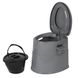 Биотуалет Bo-Camp Portable Toilet Comfort 7 литров серый DAS301475 фото 7