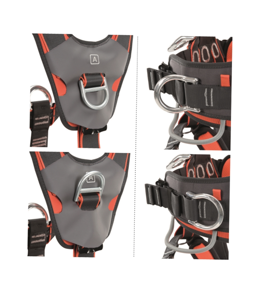 Альтанка Climbing Technology BC AXESS QR Harness L/XL 7H164 чорна/помаранчева, 7H164 DE