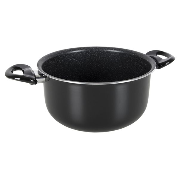 Набір посуду Gimex Cookware Set induction 7 предметів Black (6977222), Чорний