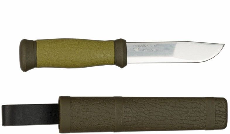 Нож Morakniv Outdoor 2000, stainless steel ц:зеленый, 23050058