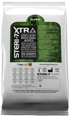 Засіб Prologic Steri-7 Xtra High Level Biocidal Wipes 80 шт/уп., 18461297