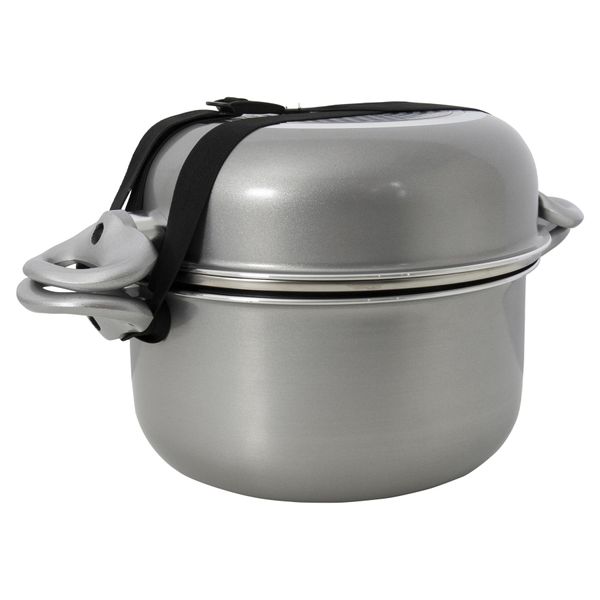Набір посуду Gimex Cookware Set induction 9 предметів Silver (6977226), Сріблястий