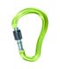 Карабін Climbing Tehcnology Axis HMS SG screw lock green anodized - grey 2C38500 ZZB фото 2