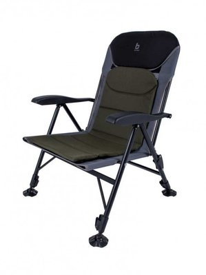Крісло розкладне Bo-Camp Pike Black/Grey/Green
