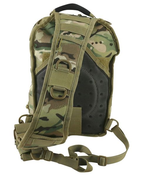 Рюкзак тактичний однолямковий KOMBAT UK Mini Molle Recon Shoulder Bag 10л Мультікам