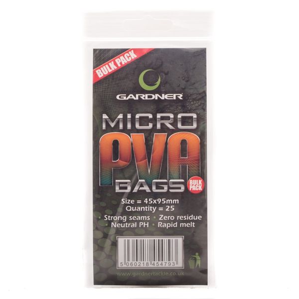 ПВА-пакети Gardner PVA Bags Micro (25шт)