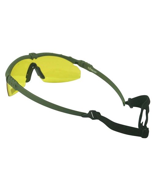 Окуляри тактичні KOMBAT UK Ranger Glasses Yellow Lenses, мультикам