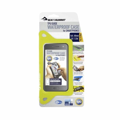 Гермочехол для телефона Sea To Summit TPU Guide W/P Case for Smartphones Lime 13 х 7см