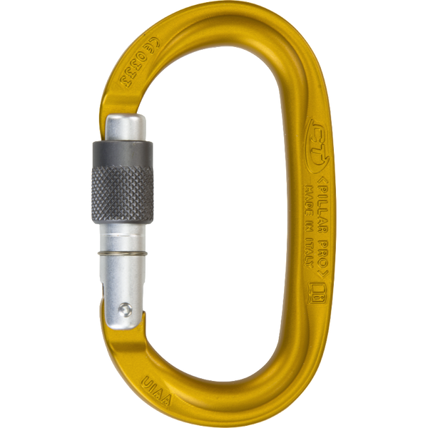 2C39600 YDB Pillar Pro SG screw gate (yellow) (CT)
