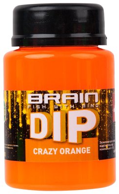 Дип для бойлов Brain F1 Crazy orange (апельсин) 100ml, 18580298