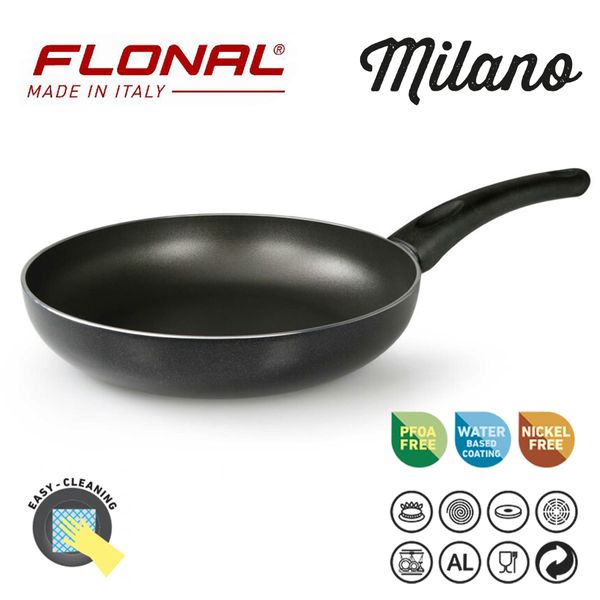 Сковорода Flonal Milano 20 см (GMRPB2042), Чорний