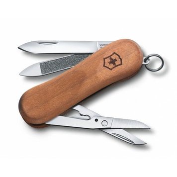 Ніж Victorinox Delemont EvoWood 81 горіх 0.6421.63