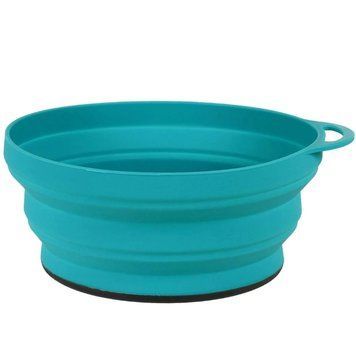 Lifeventure тарелка Silicone Ellipse Bowl teal
