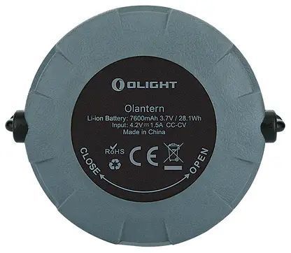 Фонарь Olight Olantern Grey. Две насадки в комплекте