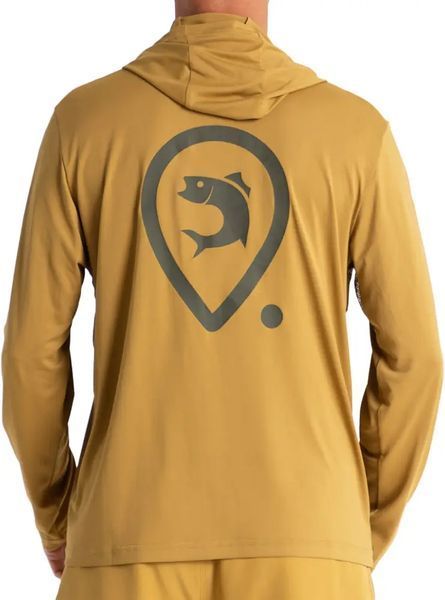 Футболка Adventer & fishing Functional Hooded Uv T-Shirt S к:sand, S