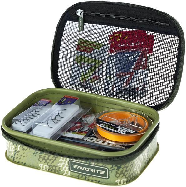 Коробка Favorite Eva Tackle Box TCLB-XS 200x150x50mm Khaki