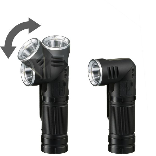 Фонарь налобный National Geographic Iluminos Led Flashlight head mount 450 lm (9082500)