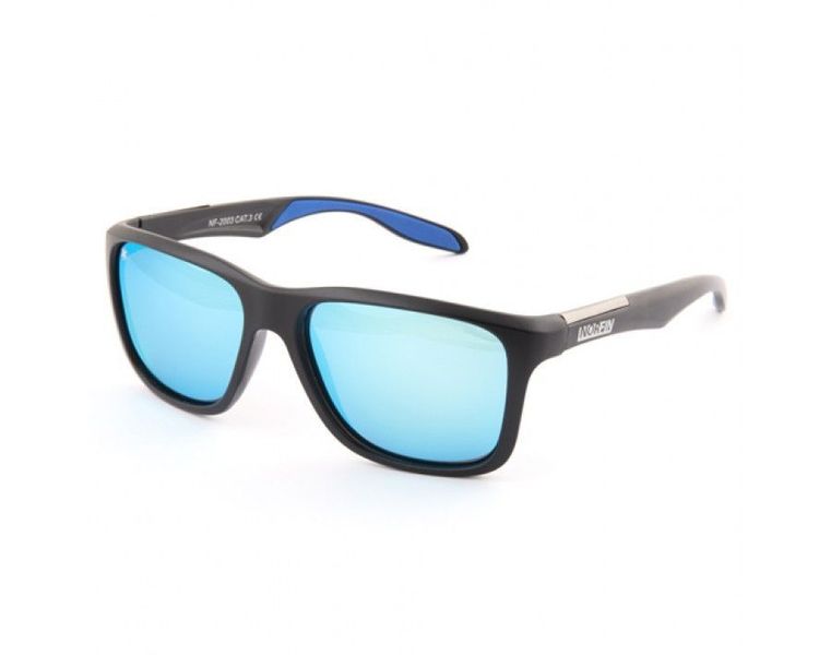 Поляризаційні окуляри Norfin 03 (полікарбонат, сірі лінзи + Mirror Ice blue), NF-2003