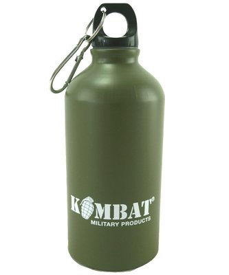 Фляга алюминиевая KOMBAT UK Aluminium Water Bottle 500мл Оливковый
