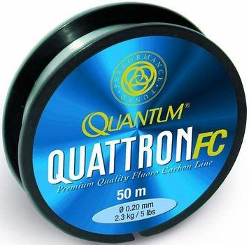 Волосінь-флюорокарбон Quantum Quattron LS, 0,35 мм, 50 м (2660035)