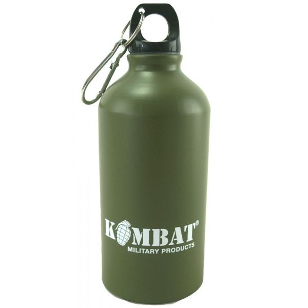 Фляга алюмінієва KOMBAT UK Aluminium Water Bottle 500мл Оливковий