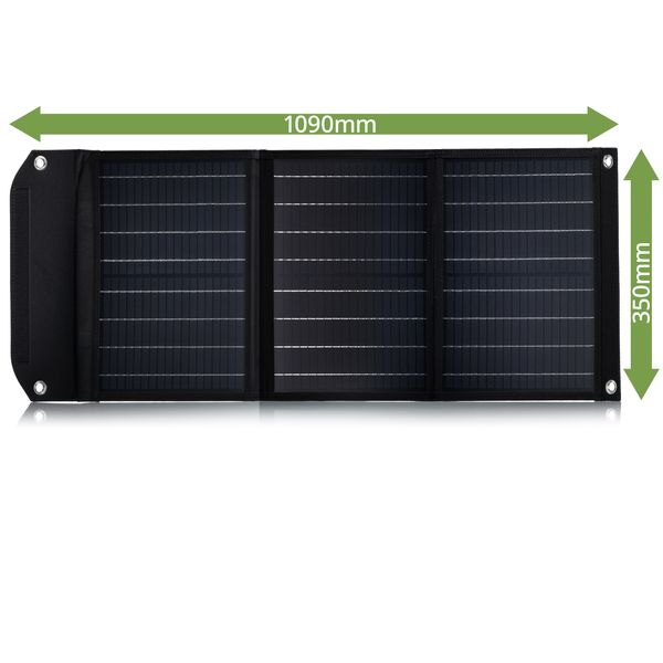Портативное зарядное устройство для солнечной панели Bresser Mobile Solar Charger 40 Watt USB DC (3810040)