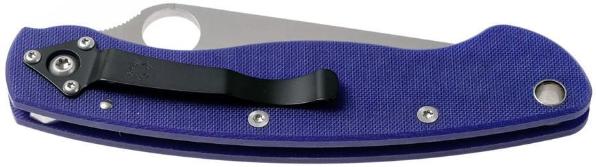 Ніж Spyderco Military Dark Blue