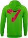 Реглан Select Hoodie Graded Logo S Lime 18707624 фото 3