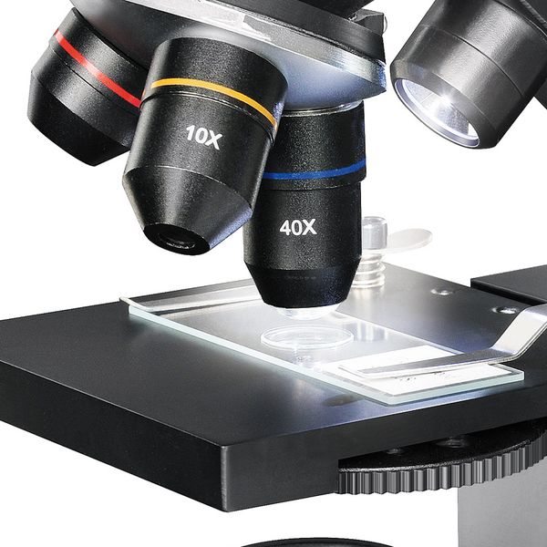 Микроскоп National Geographic 40x-1280x с адаптером для смартфона (9039001)