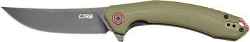 Нож CJRB Gobi Black Blade, AR-RPM9 Steel, ц:green