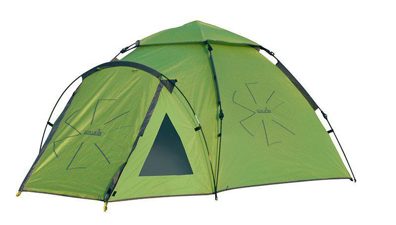 Палатка полуавтоматическая Norfin HAKE 4 3000мм / FG / (50)+250+(65)Х290х120см / NF